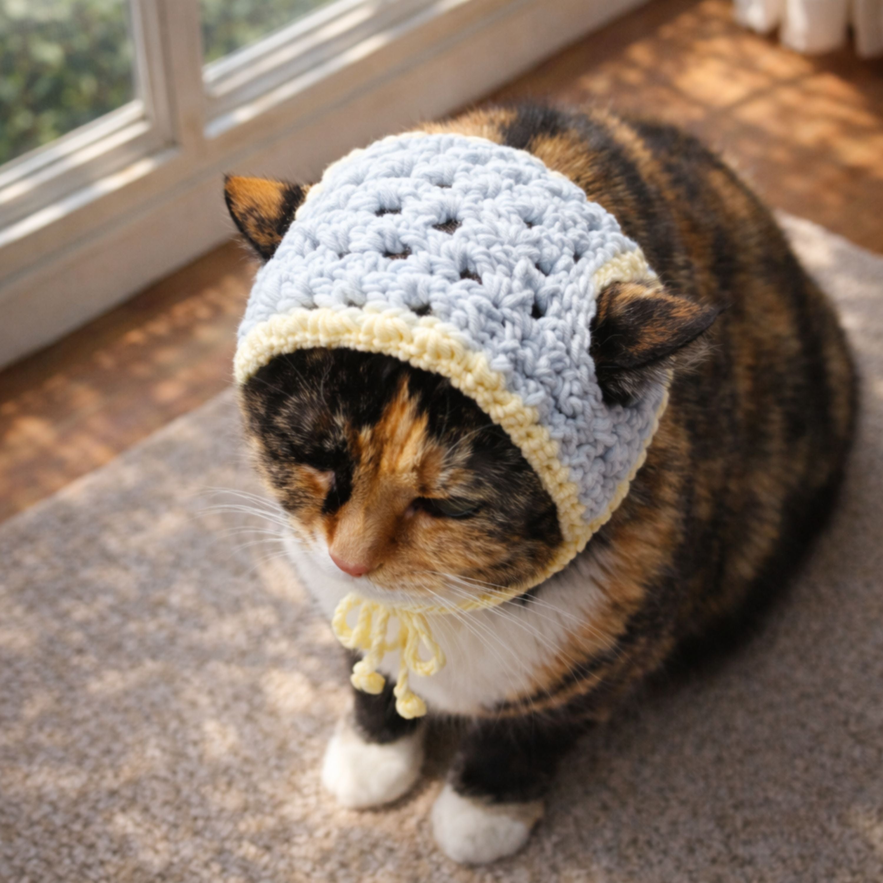 Cat Bonnet Pattern