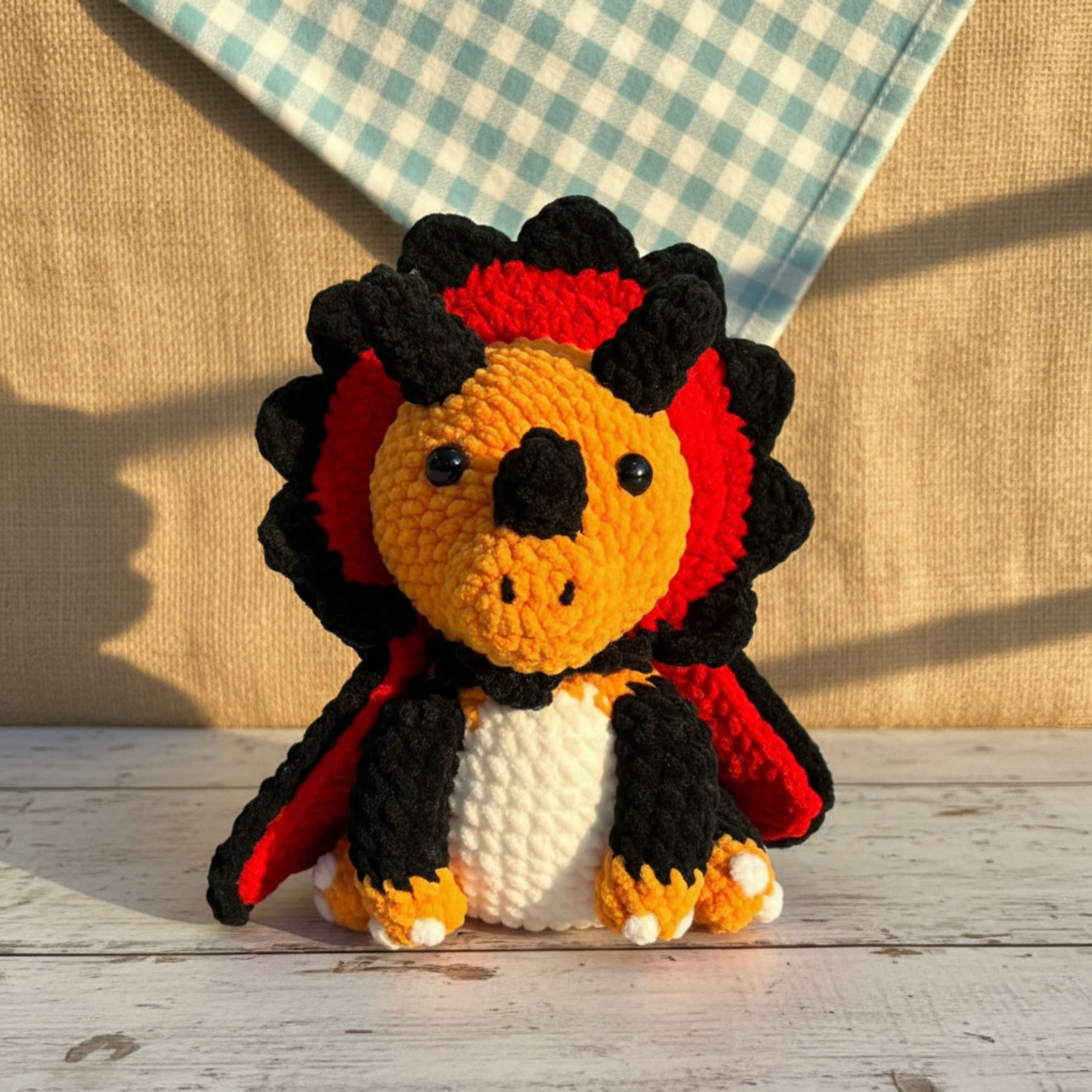 Dragon Dino Crochet Pattern