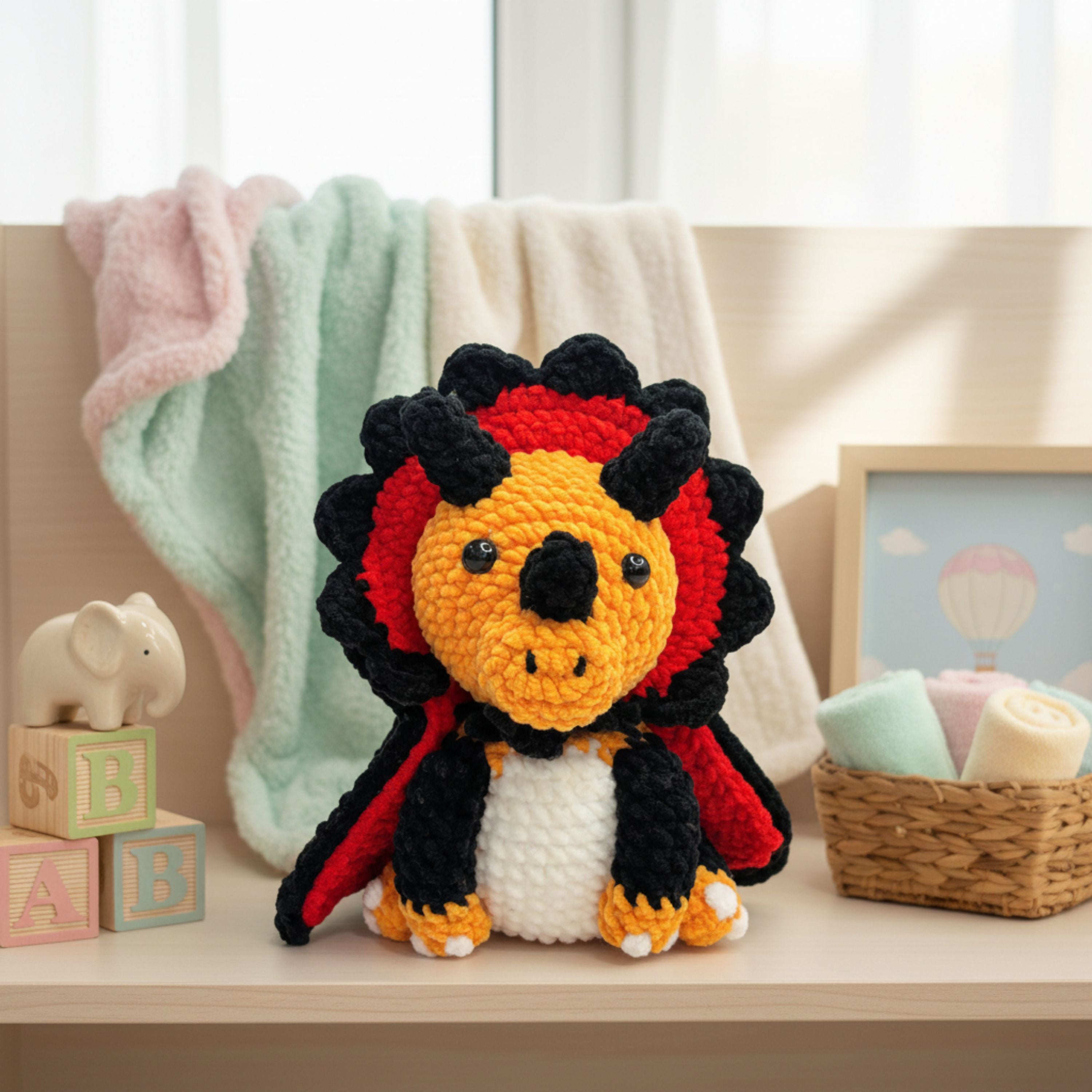 Dragon Dino Crochet Pattern